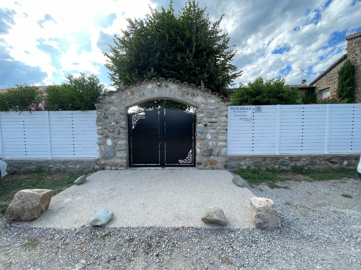 Petite'Escale Leilighet Charmes-sur-Rhone Eksteriør bilde